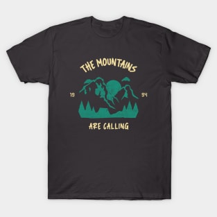 The Mountains Are Calling T-Shirt